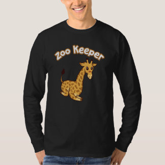 T-shirt Zoo Keeper Giraffe Safari Animal