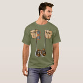 T-shirt Zoo Keeper Halloween Costume DO-IT-YOURSELF Jungle (Devant entier)