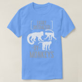T-shirt Zoo Keeper Singe Lover Cadeau Singe (Design devant)