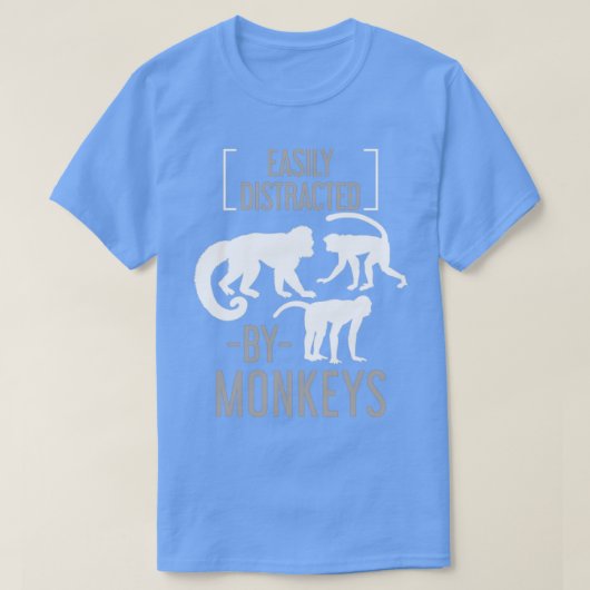 T-shirt Zoo Keeper Singe Lover Cadeau Singe (Design devant)