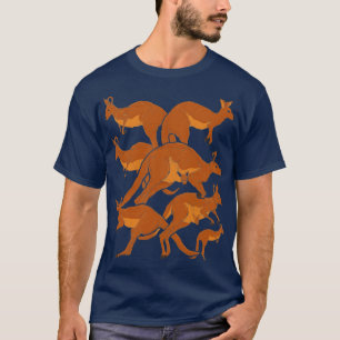 T-shirt Zoo marsupial australien animal Kangaroo