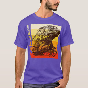 T-shirt Zoo Reptile Zoo Keeper Cadeau Iguana