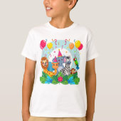 T-shirt zoo Safari Jungle Adventure for Kids (Devant)
