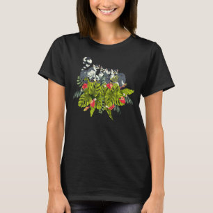 T-shirt Zoo tropical animal Sifakas singe de Madagascar Le
