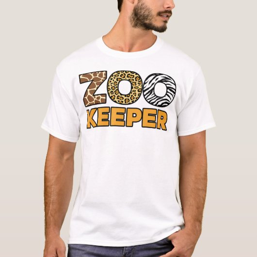 T-shirt Zookeeper African Savanna (Devant)