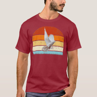 T-shirt Zookeeper Amoureux des animaux vintage Pigeon Retr