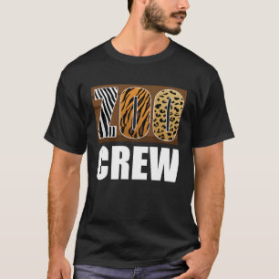 T-shirt Zookeeper animal de l'équipage de zoo