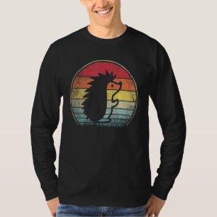 T-shirt Zookeeper animal Hedgehog Retro vintage