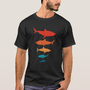 T-shirt Zookeeper animal requin vintage Style rétro