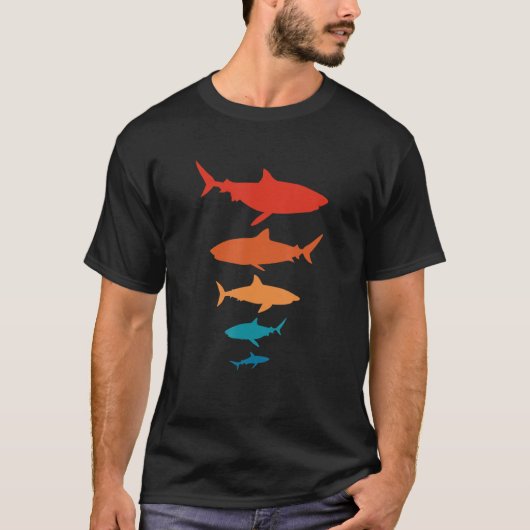 T-shirt Zookeeper animal requin vintage Style rétro (Devant)