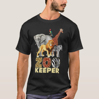 T-shirt Zookeeper Costume African Animals Savanna Zoo Keep