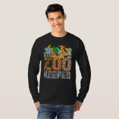 T-shirt Zookeeper Costume Zebra Wild Print African Animal (Devant entier)