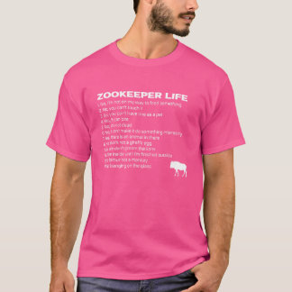 T-shirt Zookeeper Life Cotes Zookeeper Cool Zookeeper Lif