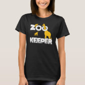 T-shirt Zookeeper Zoo Animal (Devant)