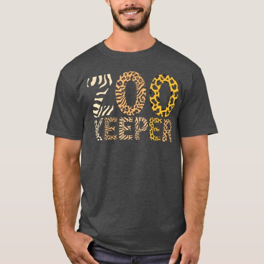 T-shirt Zookeeper Zoo Animals Safari Zoo Keeper (Devant)