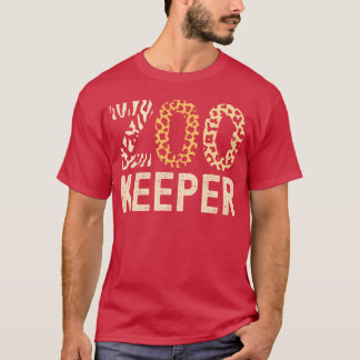 T-shirt Zookeeper Zoo Animals Safari Zoo Keeper - design 1