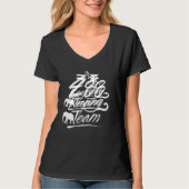 T-shirt Zookeeper Zoo Keeper Zookeep Job Zookeepers (Devant)
