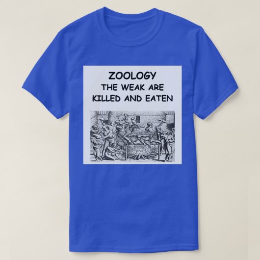T-shirt Zoologie Plaisanterie 5 (Design devant)
