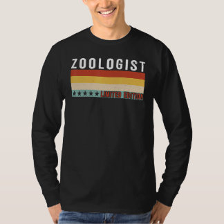 T-shirt Zoologist Job Title Profession Worker Appreciation