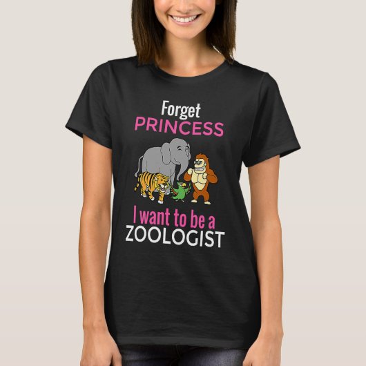 T-shirt Zoologist Zookeeper (Devant)