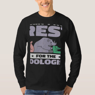 T-shirt Zoologist Zookeeping Wildlife Zoology Zoo Employee