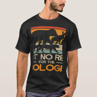T-shirt Zoologiste Entretien des zoos Faune Zoologie Emplo