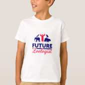 T-shirt Zoologiste futur (Devant)