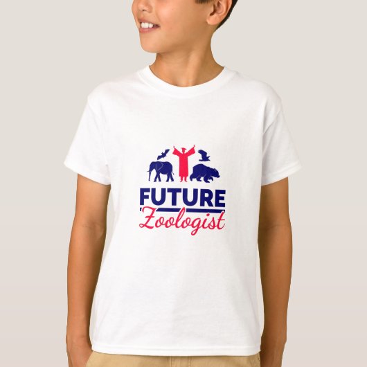 T-shirt Zoologiste futur (Devant)