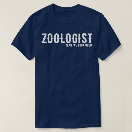 T-shirt Zoologiste Oui On A L'Air Bien (Design devant)