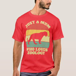 T-shirt Zoologiste Zoologistes maman mère maman maman dire