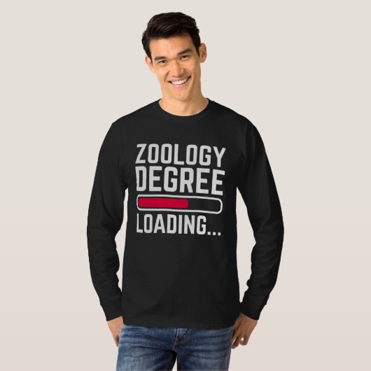 T-shirt Zoology Degree Loading (Devant entier)