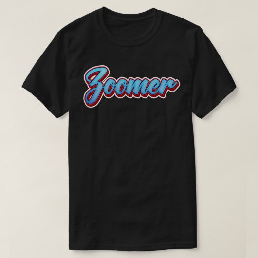 T-shirt Zoomer Zoomers (Design devant)