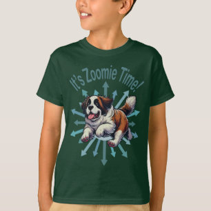 T-shirt Zoomie Heure Saint Bernard