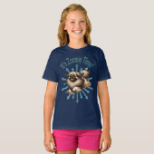 T-shirt Zoomie Time Pekingese (Devant entier)