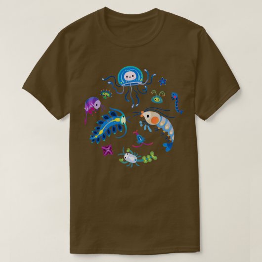 T-shirt Zooplancton (Design devant)