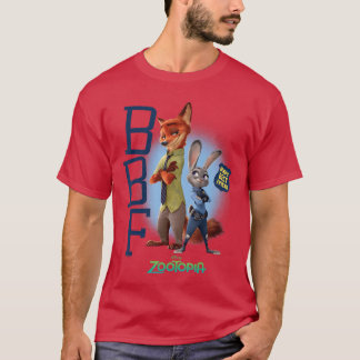 T-shirt Zootopia Judy and Nick Bunnys Best Friend BBF funn