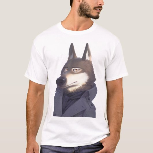 T-shirt Zootopia Wolf (Devant)