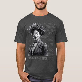T-shirt Zora Neale Hurston art vintage retro