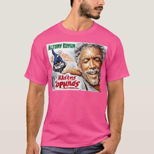 T-shirt Zorba Le Film Grec Anthony Quinn Alexis Zorbas (Devant)