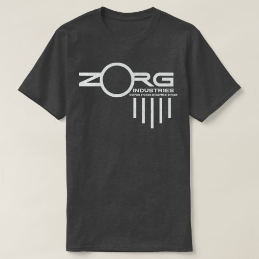 T-shirt ZORG industries vintage (Design devant)