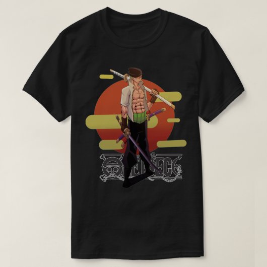 T-shirt Zoro l'espadon perdu - Une pièce (Design devant)