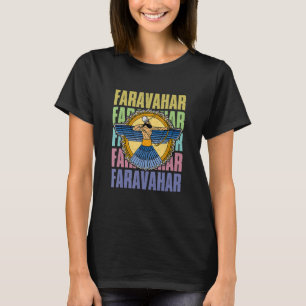 T-shirt Zoroastrianisme de Faravahar Zarathustra Symbole p