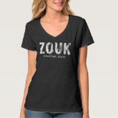 T-shirt Zouk - style brésilien (Devant)