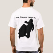 T-shirt ZRXOA vert-bleu (Dos)