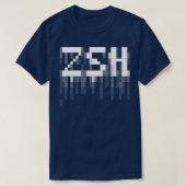 T-shirt zsh ascii art 2 (Design devant)