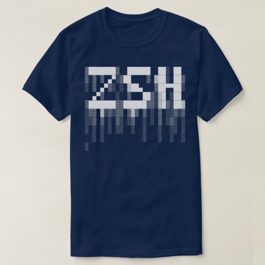 T-shirt zsh ascii art 2 (Design devant)