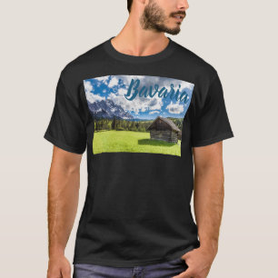 T-shirt Zugspitze Alm Panorama Garmisch-Partenkirchen Post