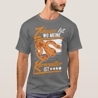 T-shirt Zuhause ist wine Kornnatter ist