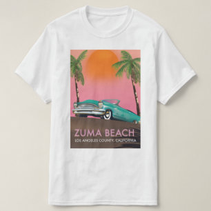 T-shirt Zuma Beach Los Angeles County Californie