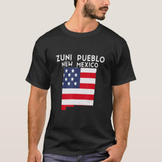 T-shirt Zuni Pueblo USA State America Travel New Mexican N